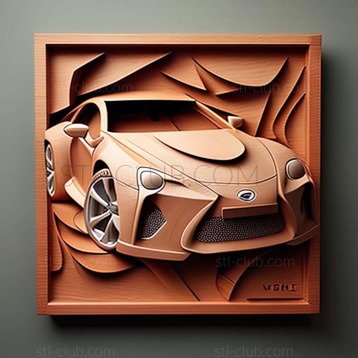 3D мадэль Lexus LFA (STL)